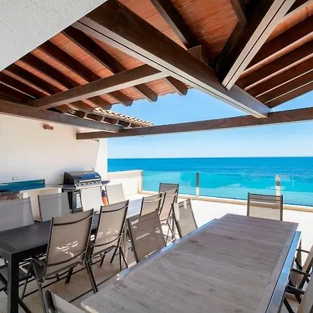Irene: Beachfront Luxury With Sea Views And Private Pool *